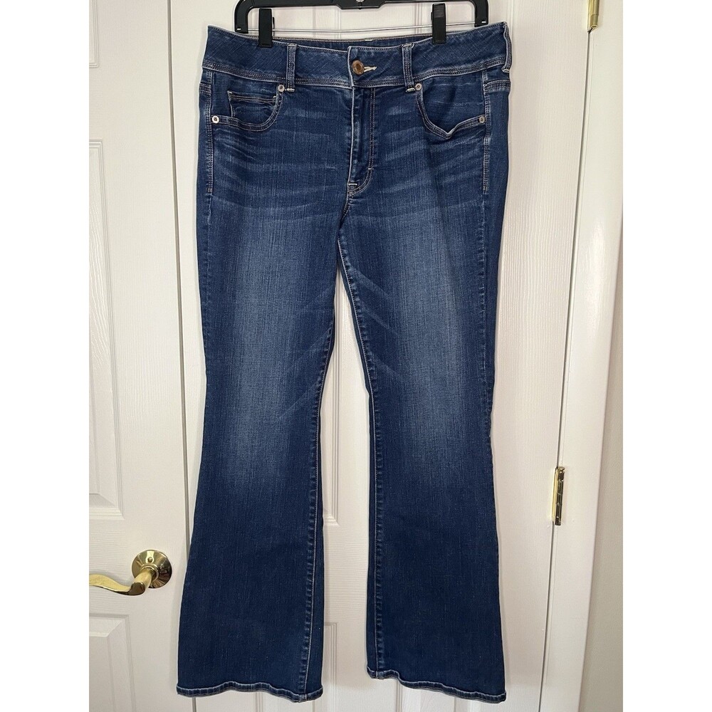 American Eagle Women Kick Boot Jeans Size 14